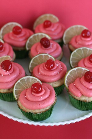 cherry-limeade-cupcakes